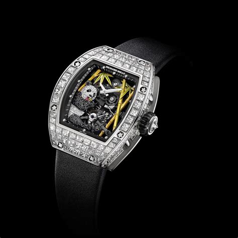 richard mille panda replica|giant panda tourbillon.